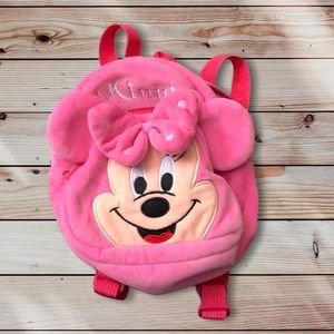 Plush Minnie Mouse Baby Backpack